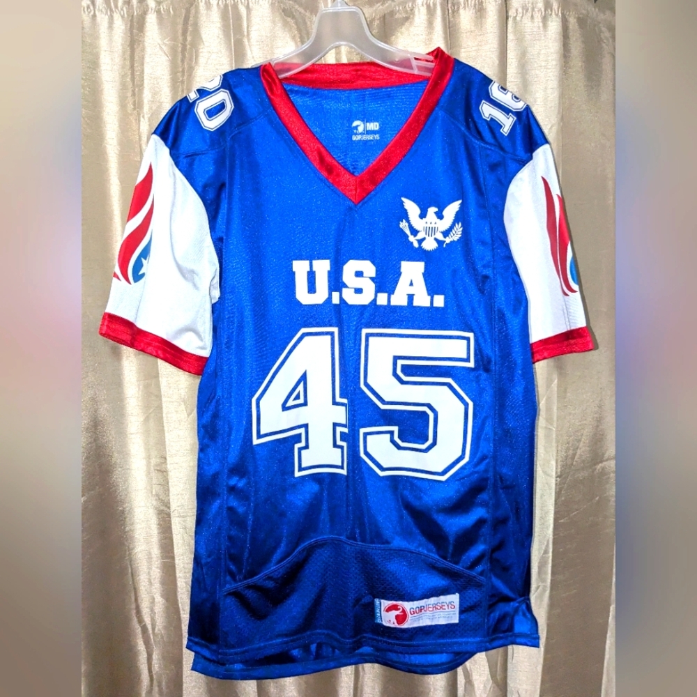 GOP Jersey. Ted Cruz/ Trump 45 2016 campaign jersey. Medium